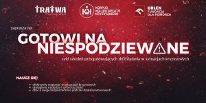 plakat wydarzenia gotowi na niespodziewane