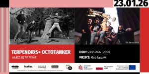 WŁĄCZ SIĘ NA NOWE! TERPENOIDS - OCTOTANKER - plakat wydarzenia